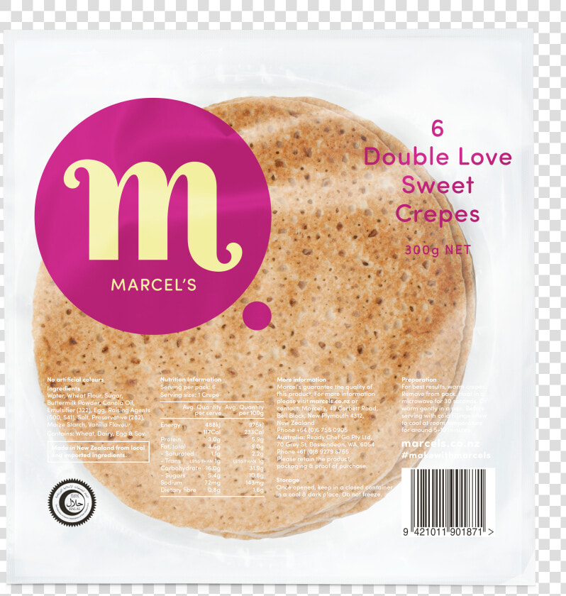 Double Love Sweet Crepes Image   Injera  HD Png DownloadTransparent PNG