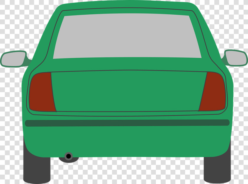 Auto  The Back Of The Car  Pkw  Back  HD Png DownloadTransparent PNG