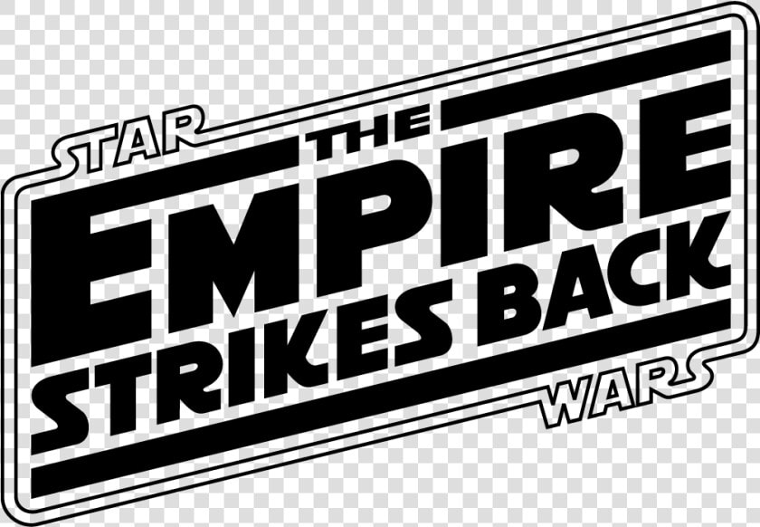 Logo Star Wars Silhouette   Star Wars The Empire Strikes Back Logo  HD Png DownloadTransparent PNG