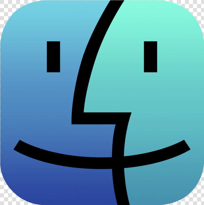 Mac Finder Icon Ios   Finder Osx Yosemite Icon  HD Png DownloadTransparent PNG