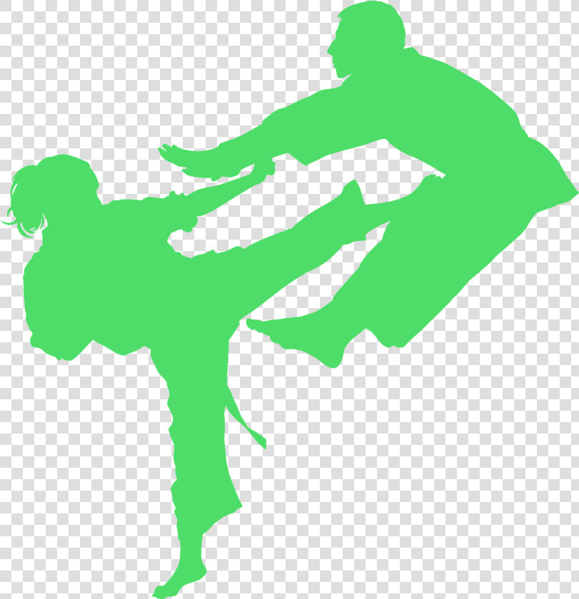 Siluetas De Karate  HD Png DownloadTransparent PNG