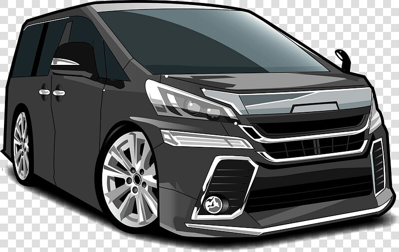 Toyota Vellfire Car Clipart   Honda  HD Png DownloadTransparent PNG