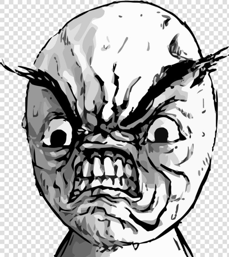 Rage Face Crazy Rage  HD Png DownloadTransparent PNG