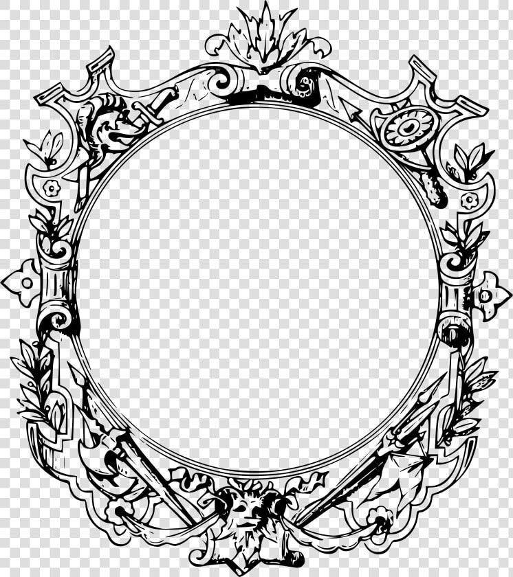 Transparent Ornate Frame Clipart   Frames Drawn Frame Png  Png DownloadTransparent PNG