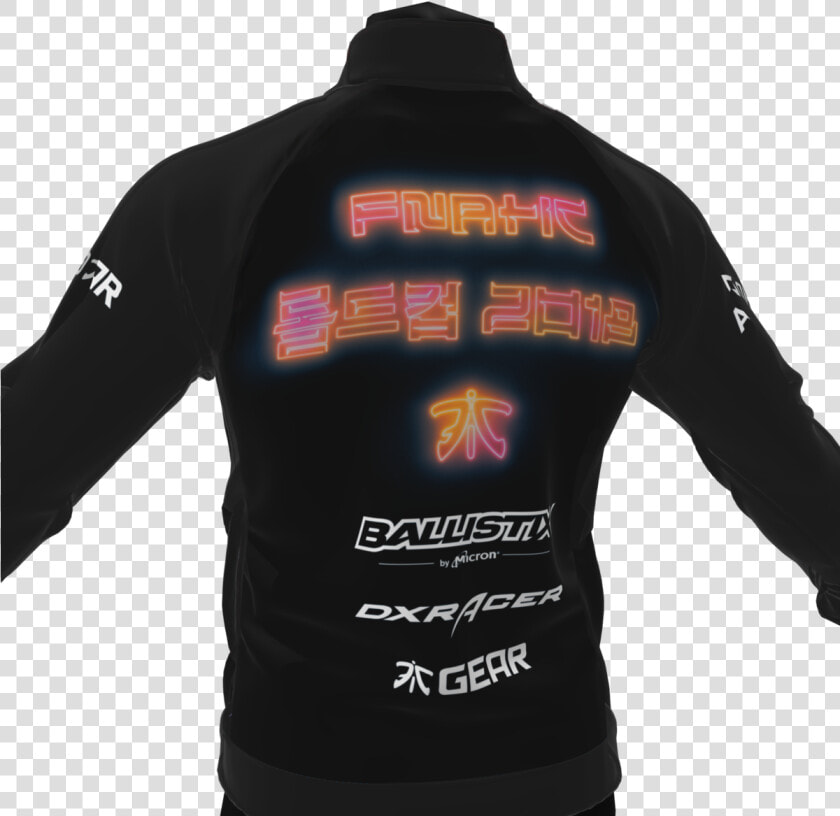 Fnatic Worlds 2018 Jacket  HD Png DownloadTransparent PNG