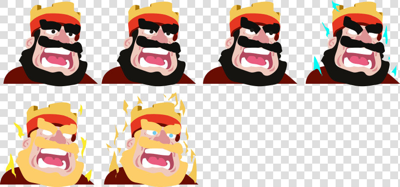 Gif De King Clash Royale   Clash Royale Png Gif  Transparent PngTransparent PNG