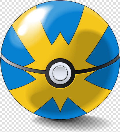 Quick Ball By Oykawoo d86ast0   Quick Ball Pokemon Png  Transparent PngTransparent PNG