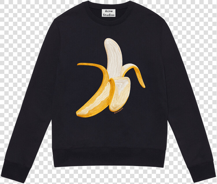 Acne Studios Banana Sweatshirt  HD Png DownloadTransparent PNG