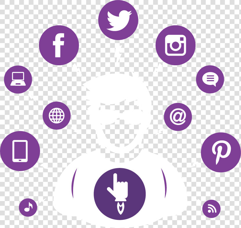 Out Of Social Media Influencers Emerge   Social Media Icon Vector Png  Transparent PngTransparent PNG