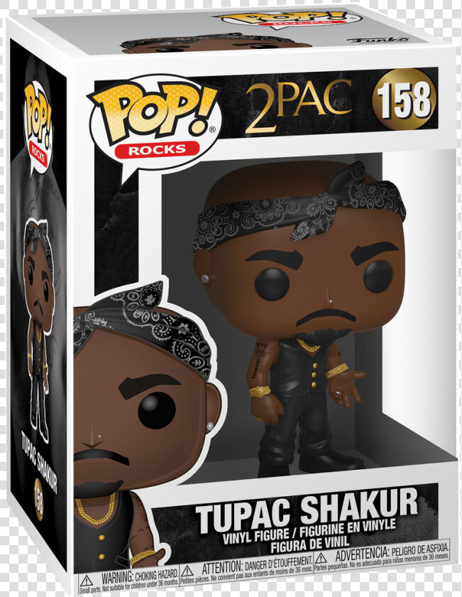 Pop Rocks Vinyl Figure   Tupac Shakur Funko Pop  HD Png DownloadTransparent PNG