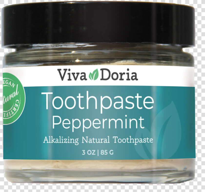 Peppermint Non flouride Natural Toothpaste  HD Png DownloadTransparent PNG