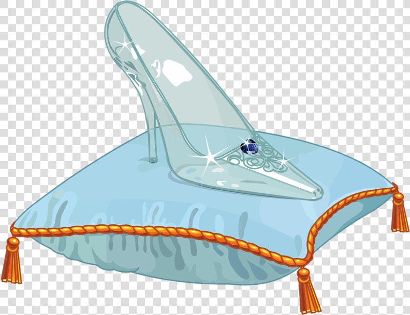 Cinderella Glass Slipper Clipart   Pantoufle De Vair De Cendrillon  HD Png DownloadTransparent PNG