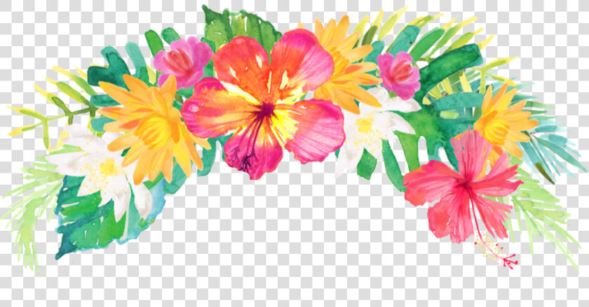 Transparent Hawaiian Flowers Png   Transparent Background Tropical Flowers Png  Png DownloadTransparent PNG