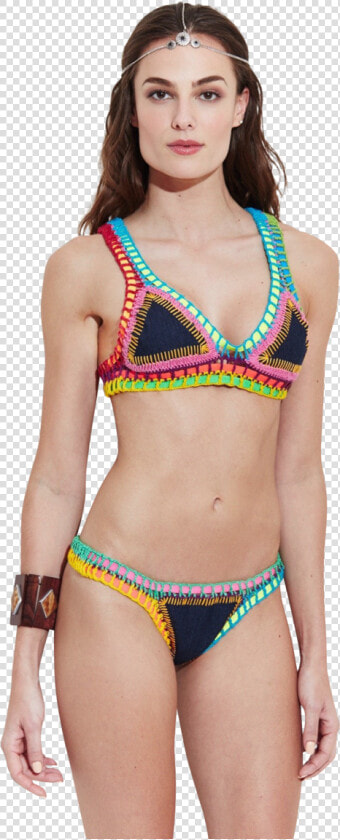 Sol Bikini Pink Nomadic Solange Ferrarini Crochet  HD Png DownloadTransparent PNG