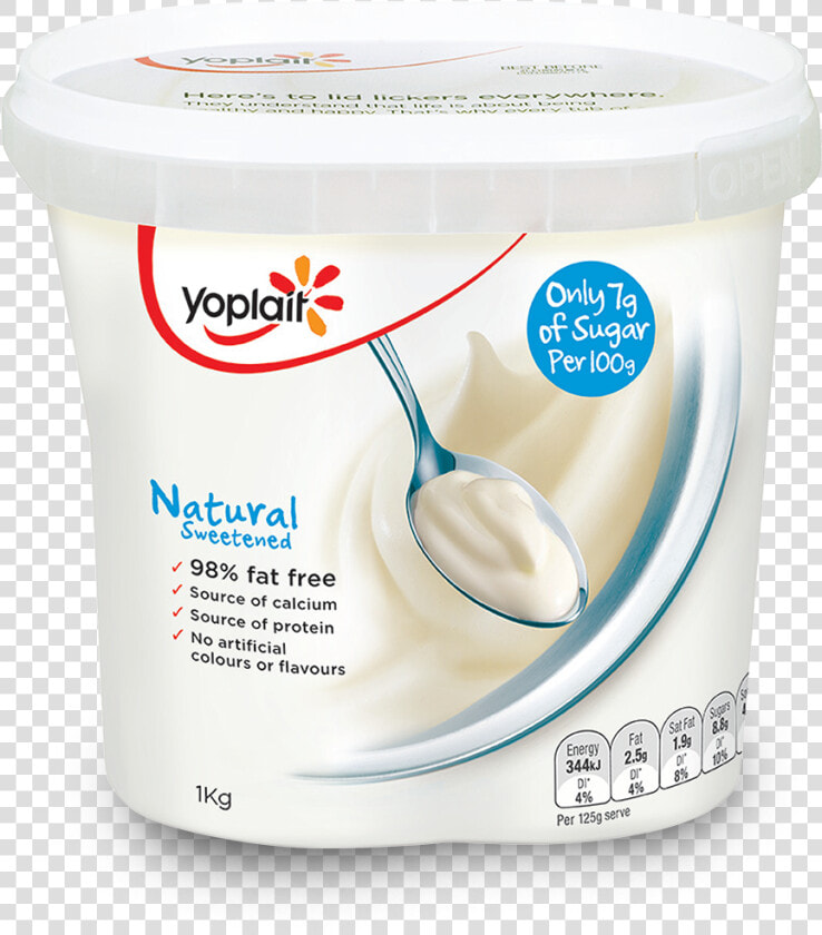 Yoplait Greek Yoghurt Natural  HD Png DownloadTransparent PNG