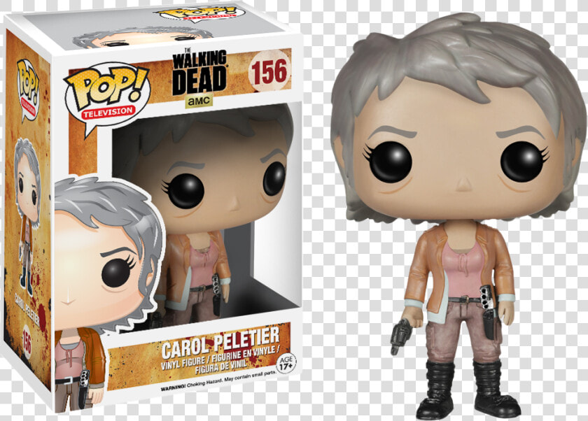 Walking Dead Carol Peletier Pop Vinyl Figure   Pop The Walking Dead  HD Png DownloadTransparent PNG