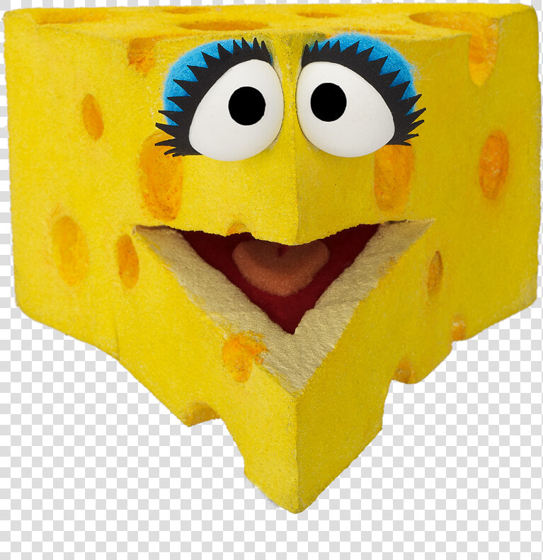 Cheese Puppet Sesame Street Clipart   Png Download   Sesame Street Cheese  Transparent PngTransparent PNG