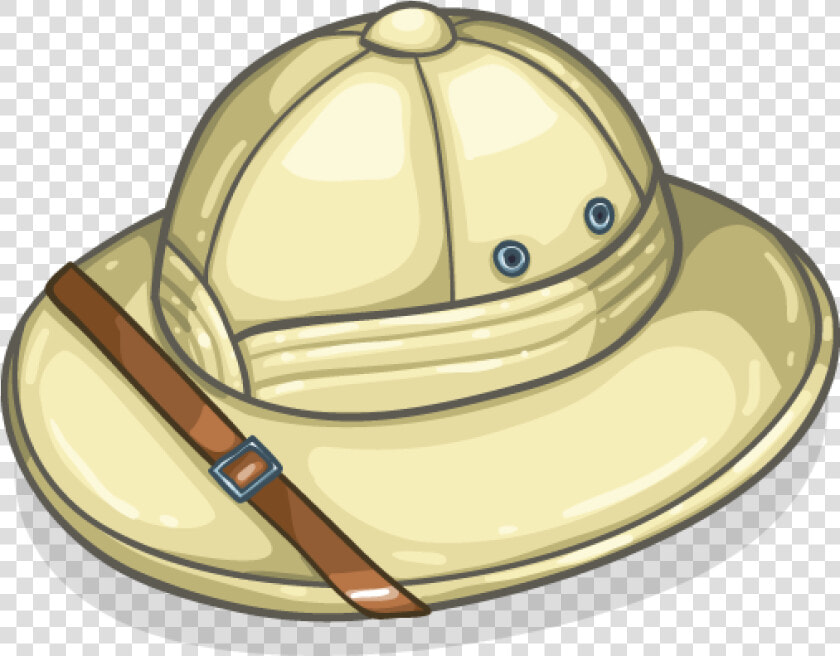 Cartoon Safari Hat Modern Item Detail Itembrowser   Pith Helmet Clipart  HD Png DownloadTransparent PNG