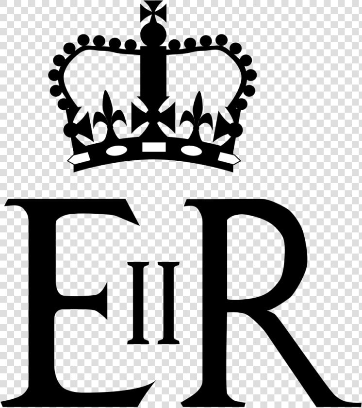 Royal Vector Monogram   Queen Elizabeth Ii Logo  HD Png DownloadTransparent PNG