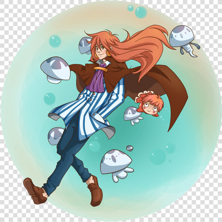 Fujimoto Ponyo Fanart  HD Png DownloadTransparent PNG