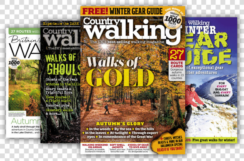 Nov Issue Splay Big Canvas Copy   Front Cover Of Country Walking Magazine Latest  HD Png DownloadTransparent PNG