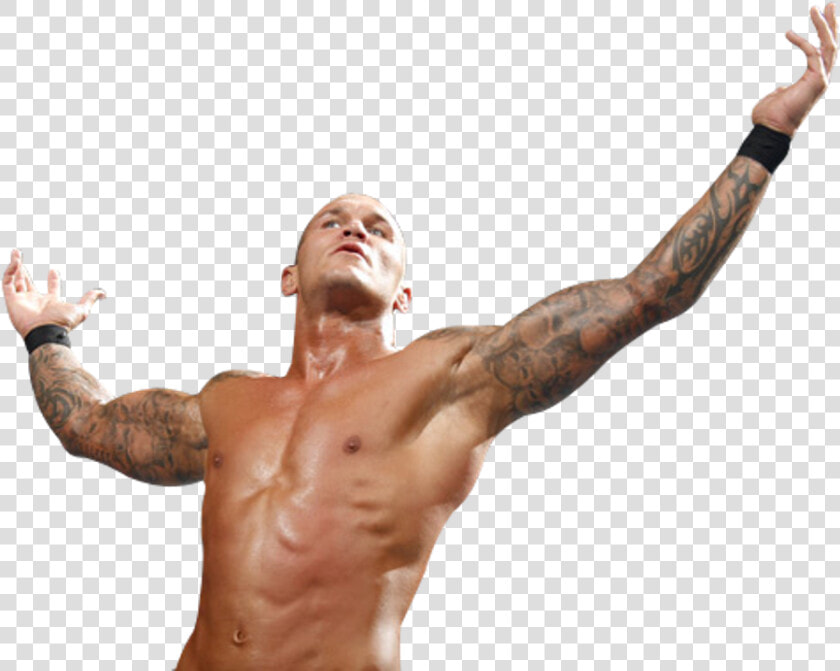 Randy Orton Raising Hands awl130   Randy Orton Rko Transparent  HD Png DownloadTransparent PNG