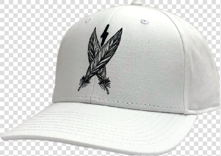 Jimmie Allen White Ballcap Title Jimmie Allen White   Jimmie Allen Feather And Lightning Hat  HD Png DownloadTransparent PNG