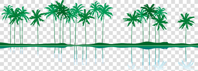 Summer Coconut Island Tree Illustration Euclidean Vector   Summer Png  Transparent PngTransparent PNG