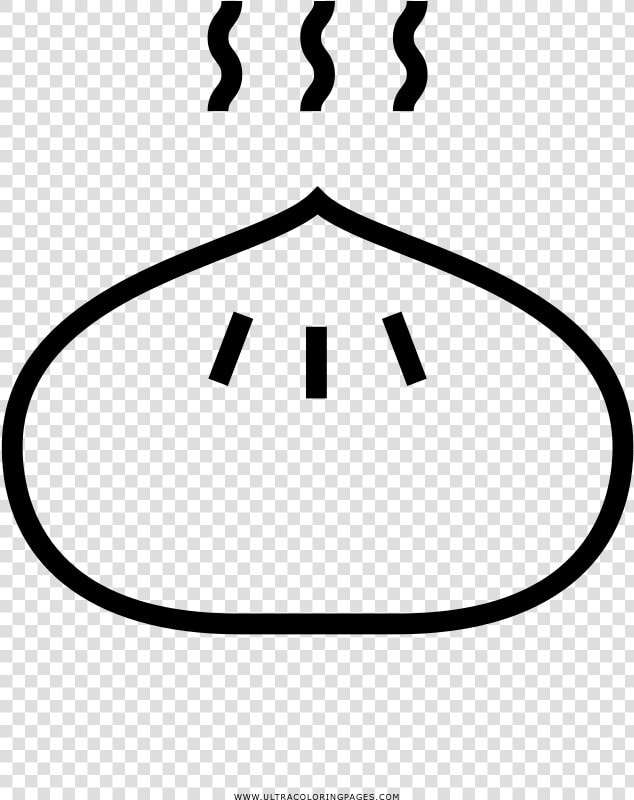 Dumpling Coloring Page  HD Png DownloadTransparent PNG