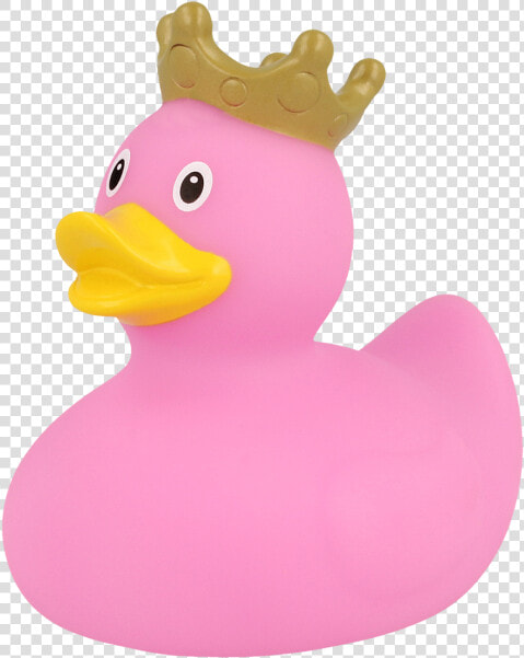 Lilalu Quietscheente Mit Krone Rosé Schrägansicht Links   Duck  HD Png DownloadTransparent PNG