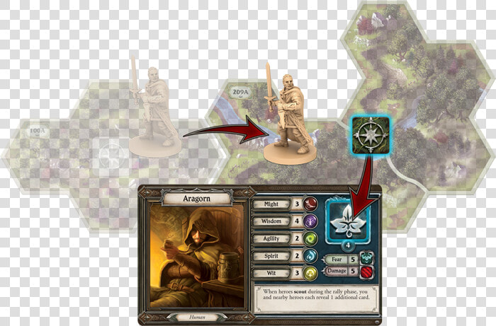 Journey In The Middle Earth Pathfinder 12 Cards  HD Png DownloadTransparent PNG