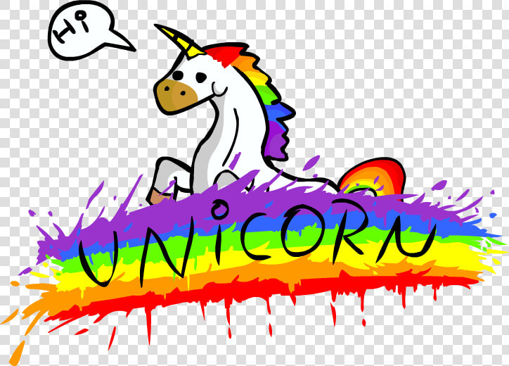 Unicorn And A Rainbow Clipart   Png Download   Unicorn Youtube Channel Art  Transparent PngTransparent PNG