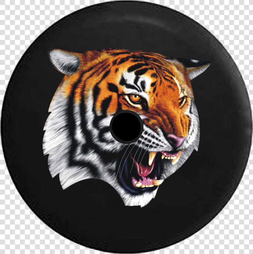 Transparent Tiger Roar Png   Confederate Flags With A Tiger  Png DownloadTransparent PNG