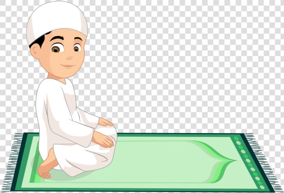 By Muslim Prayer Guide   Praying Islam Clipart  HD Png DownloadTransparent PNG