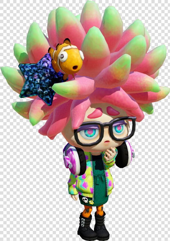 Octodad Png  annie  The Sea Anemone Girl  Transparent PngTransparent PNG