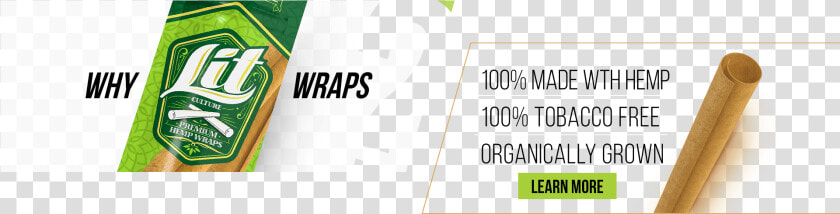 Image   Lit Culture Hemp Wraps  HD Png DownloadTransparent PNG