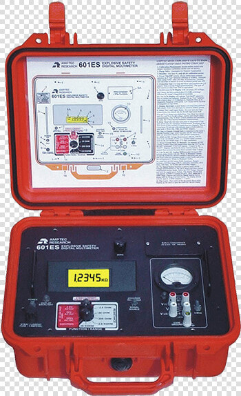 Top Angled View Of Amptec Research 601es Weather Resistant   Electric Torque Wrench  HD Png DownloadTransparent PNG