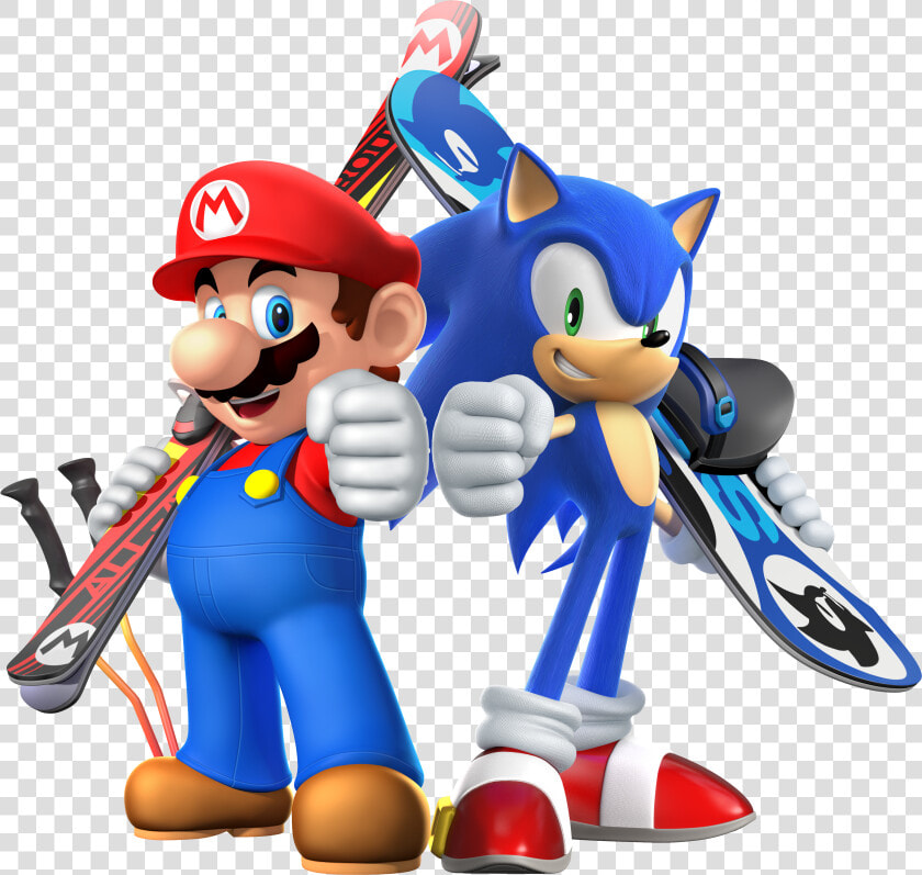 Wiiu Mariosonic Char01 E3   Mario And Sonic At The Olympic Winter Games  HD Png DownloadTransparent PNG