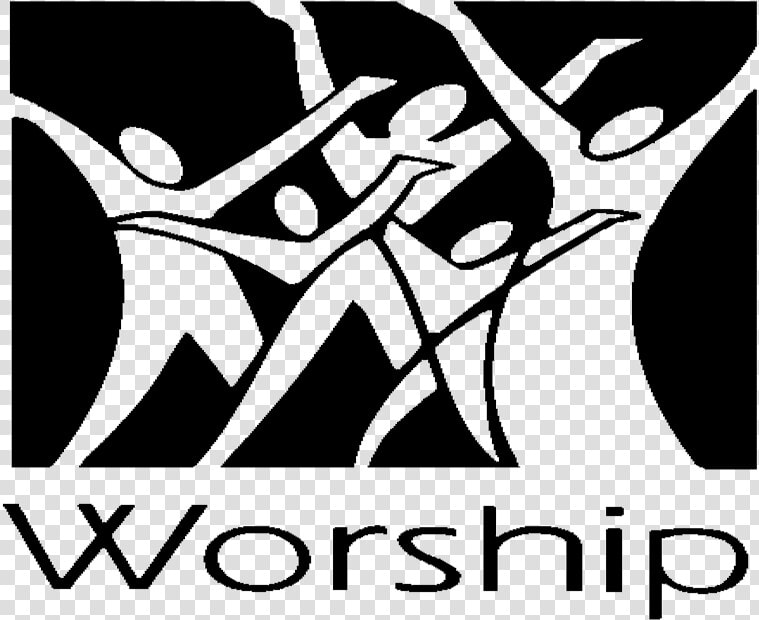 Pray Clipart Worship   Worship Graphic Design Black And White  HD Png DownloadTransparent PNG