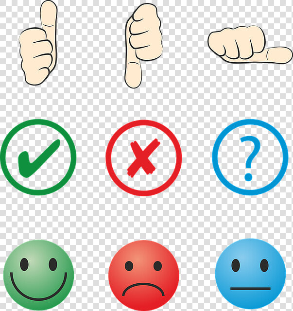 How Accurate Is Social Media Sentiment Analysis   Good Bad Neutral Icons  HD Png DownloadTransparent PNG