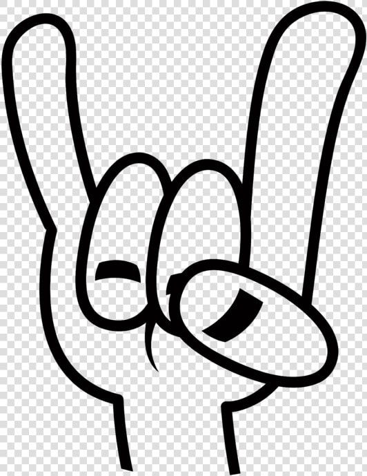 Heavy Metal Horns Hand  HD Png DownloadTransparent PNG