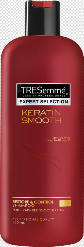 Tresemme Keratin Smooth Restore And Control Shampoo   Tresemme Shampoo For Girls  HD Png DownloadTransparent PNG