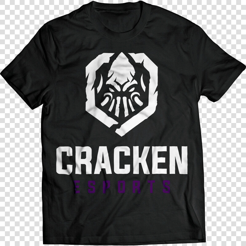 Playera Cracken Esports Negra   T Shirt Fugazi Officiel  HD Png DownloadTransparent PNG