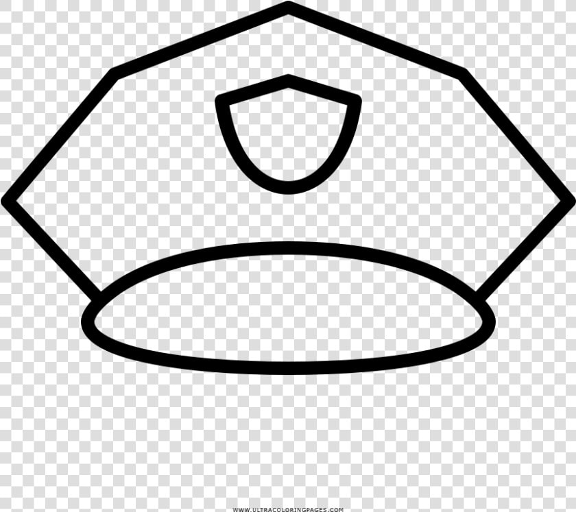 Transparent Police Hat Png   Gorras De Policias Para Pintar  Png DownloadTransparent PNG