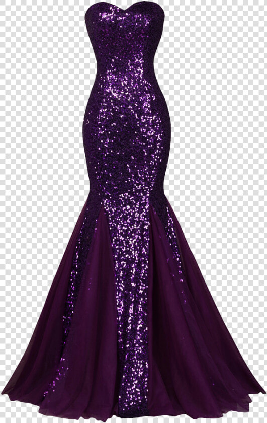 Sequin Dress Png Free Pic   Royal Purple Prom Dresses  Transparent PngTransparent PNG