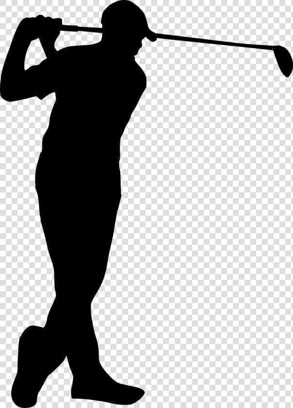 Golfer Silhouette Png  Transparent PngTransparent PNG