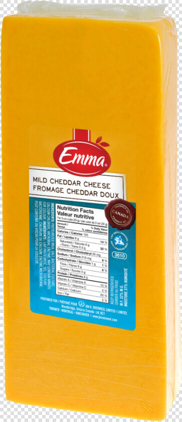 Packaging For Emma Mild Coloured Cheddar   Edam  HD Png DownloadTransparent PNG