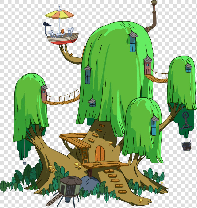 Adventure Time Tree House By Transparentstuff Adventure   Adventure Time Treehouse Png  Png DownloadTransparent PNG