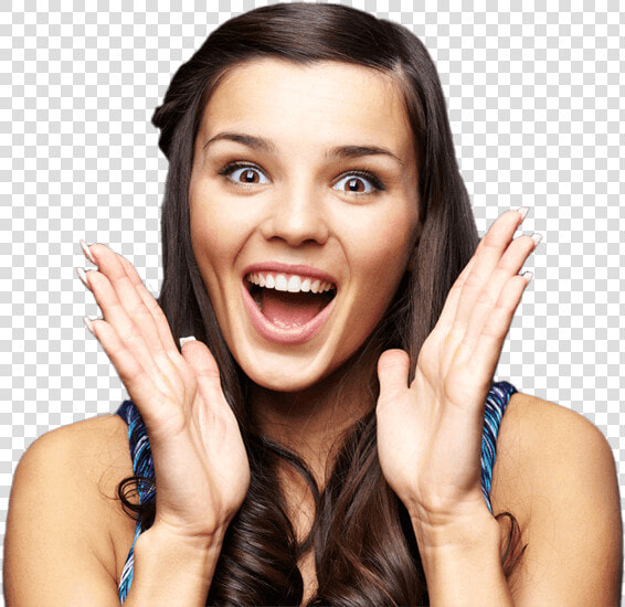 Excited Girl   Transparent Background Excited Girl Png  Png DownloadTransparent PNG