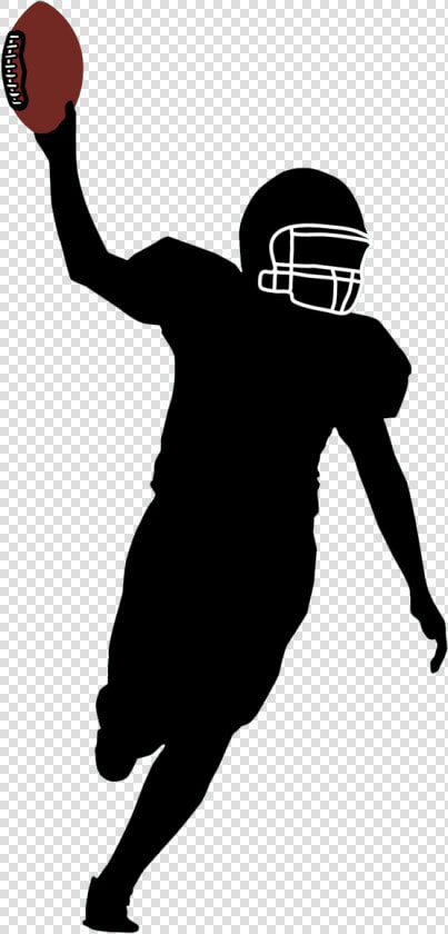 Nfl Chicago Bears Super Bowl American Football Player   Transparent Football Player Silhouette  HD Png DownloadTransparent PNG